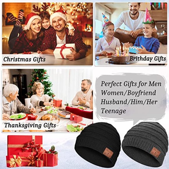 Bluetooth Hat Beanie Men or women one size - Picture 7 of 7
